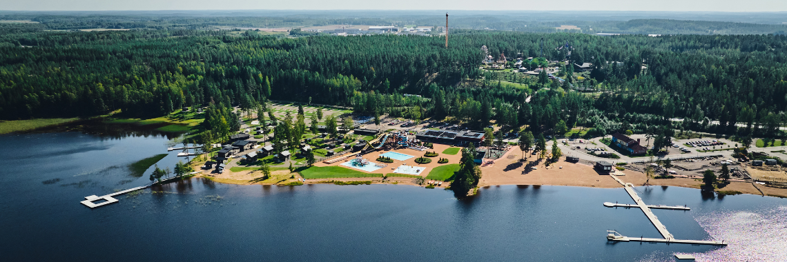 Ilmakuva Kouvolan Käyrälammelta