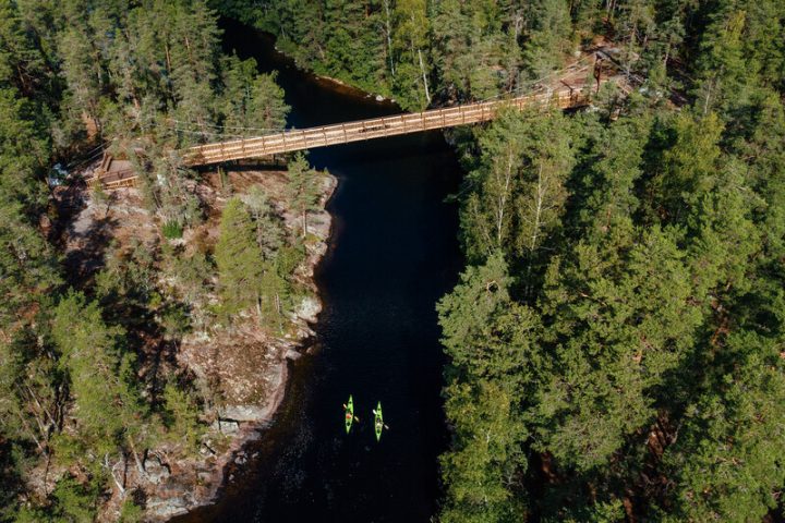 Repovesi, Lapinsalmen silta